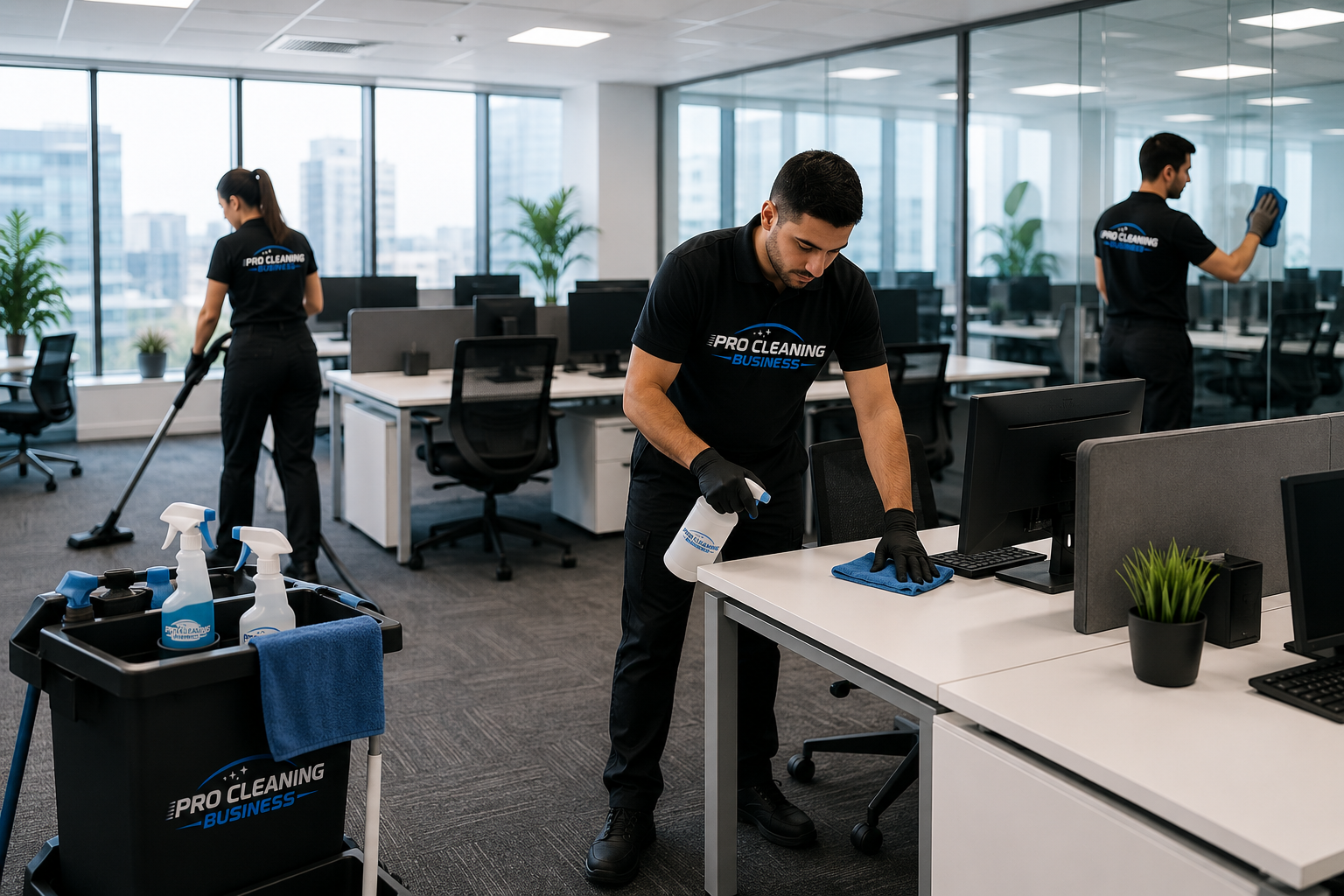 Nettoyage de bureaux